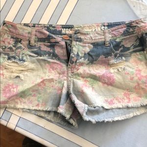 Mossimo floral shorts